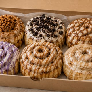 TOMO Center Bite Cinnamon Roll 6 Pack- Next Day Pickup After 11AM Copy