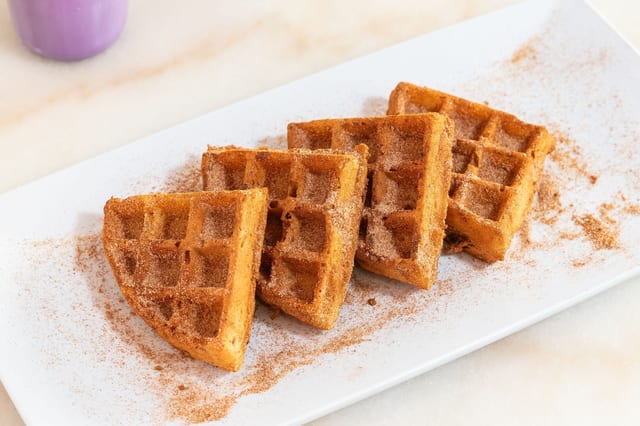 6.7 Cinnamon Sugar Waffle.