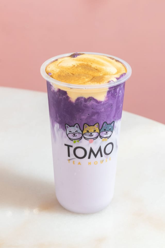 Ube Pumpkin Latte.