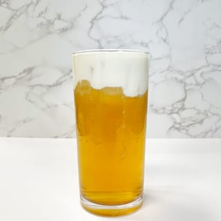 Jasmine Green Tea w/sweet cream
