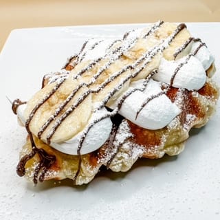 Banana Pudding Croffle