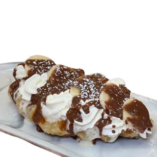 Banana Nutella Croffle