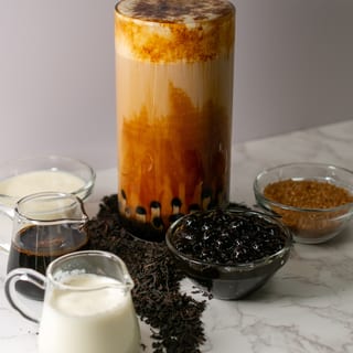 Brown Sugar Creme Brûlée Milk Tea
