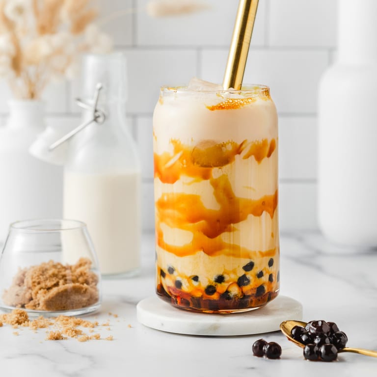 Delicious Brown Sugar Boba